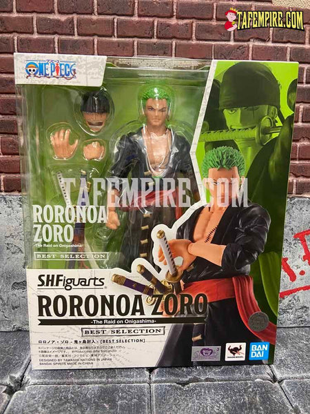 Bandai SH Figuarts RORONOA ZORO The Raid On Onigashima Best Selection One Piece