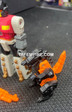 Snarl w/ Tyrannitron Transformers G1 Action Masters Figure Complete 1990