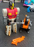 Snarl w/ Tyrannitron Transformers G1 Action Masters Figure Complete 1990