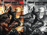 GI JOE Snake Eyes Deadgame 1 COMIC VAULT A & B VARIANT SET