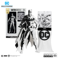 DC Multiverse Batman Hush (Line Art Sketch) (Gold Label) 7 Inch Action Figure