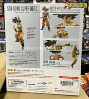 Bandai S.H. Figuarts SON GOKU SUPER HERO Dragonball Z DBZ Figure NEW