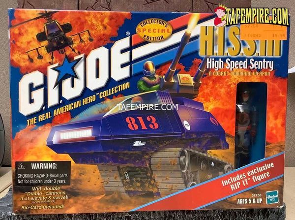 GI Joe Special Collector's Edition HISS III High Speed Sentry Tank 2000 Hasbro
