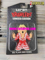 Ric Flair Micro Brawlers Limited Edition RED ROBE Pro Wrestling Tees WWF WCW NWA