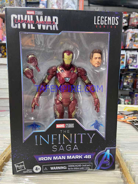Hasbro Marvel Legends Infinity Saga Captain America Civil War Iron Man Mark 46