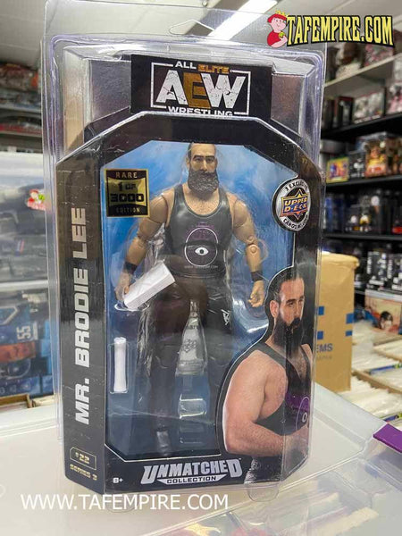 Aew Unmatched Series 3 #22 Mr Brodie Lee 1/3000 Rare Chase