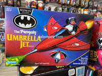 Kenner BATMAN Returns The Penguin Umbrella Jet Action Figure 1991 Sealed MIB