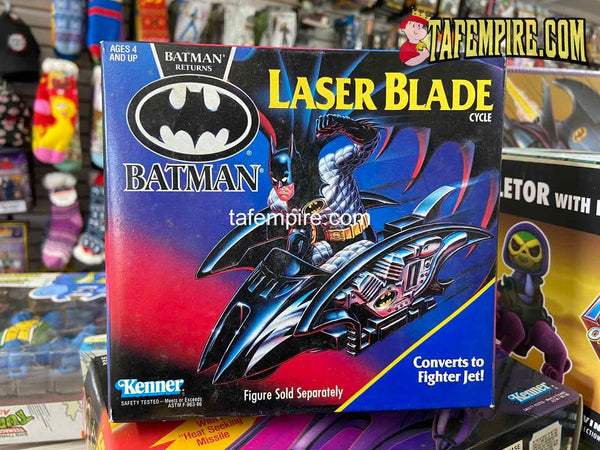 Vintage Kenner Batman Returns Laser Blade Cycle 1991 Sealed In Box