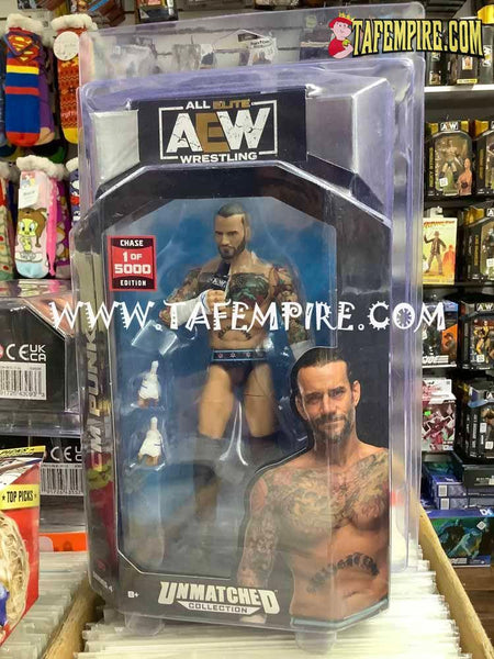 AEW Unmatched Collection Series 4 CM Punk #30 Chase 1/5000 NIB