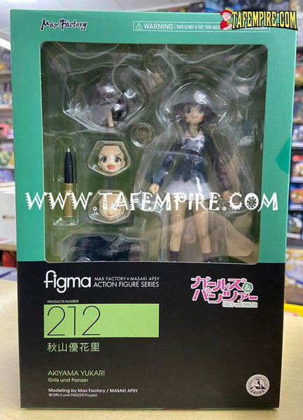 figma 212 Girls Und Panzer Yukari Akiyama Action Figure Non Scale Max Factory