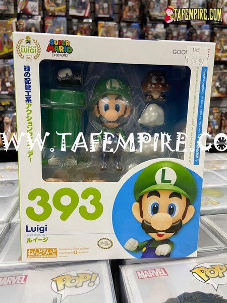 New Authentic Good Smile Company - Nendoroid #393 - Luigi Year Of Luigi