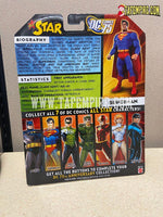 Superman Action Figure DC Comics 75 Years Of Super Power Posing Stand Button