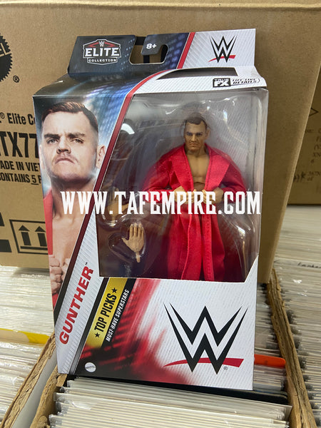 WWE Elite Collection - 6" Top Picks Gunther Action Figure in hand