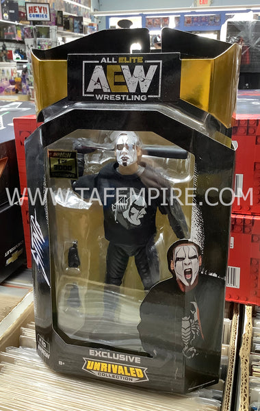 AEW Unrivaled Sting ShopAEW Exclusive 6-Inch Figure (1/3000)