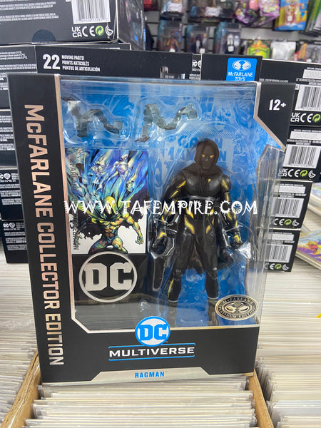 McFarlane Toys DC Multiverse Ragman Platinum NEW IN HAND Collector edition #19