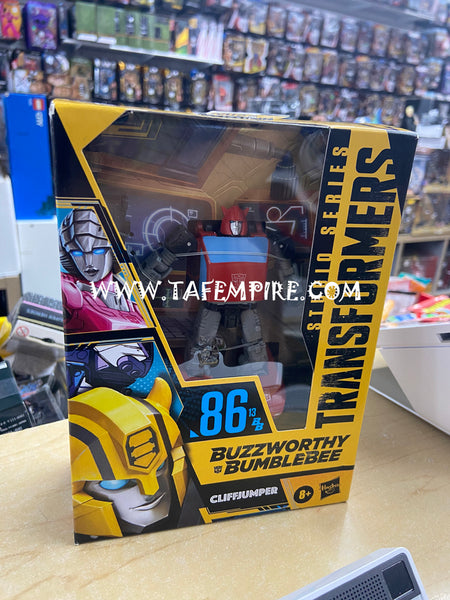 Transformers Studio Series 86-13BB Buzzworthy Bumblebee Cliffjumper