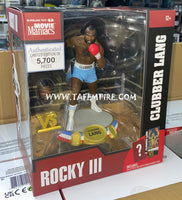 MCFARLANE MOVIE MANIACS ROCKY BALBOA & Clubber Lang III IN STOCK BOTH