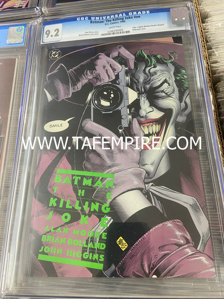 BATMAN: THE KILLING JOKE #NN CGC 9.2 1988 1ST PRINT ALAN MOORE BRIAN BOLLAND