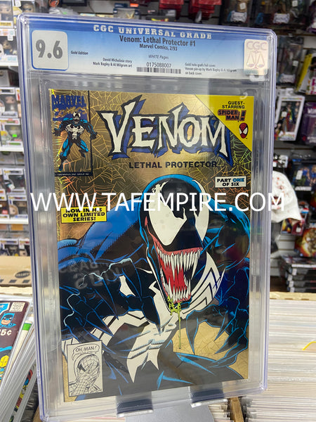 Venom: Lethal Protector #1 CGC 9.6 (1993) Gold Edition Marvel Comics