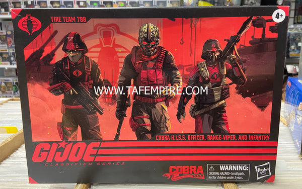 GI Joe Classified Series Cobra HISS Fire Team 788 #110 sealed