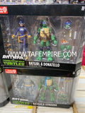 DC Collectibles Batman Vs TMNT set of 4 batman Leonardo Raphael Michelangelo+