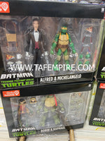 DC Collectibles Batman Vs TMNT set of 4 batman Leonardo Raphael Michelangelo+