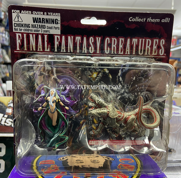 Final Fantasy: Creatures Yunalesca & Cerberus Figure Set NEW