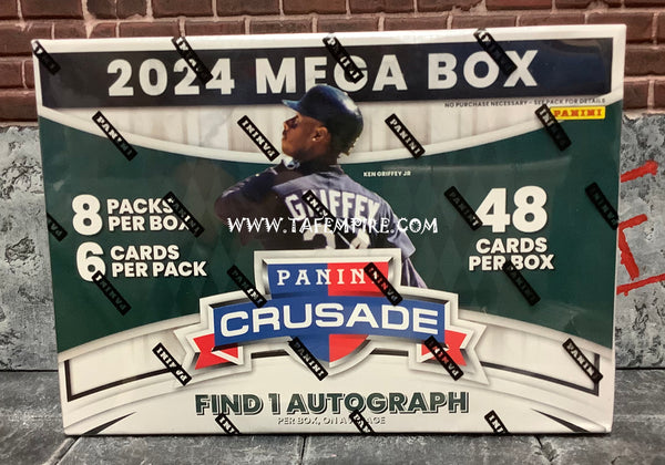 2024 Panini Crusade Baseball MLB Sealed Trading Card Mega Box