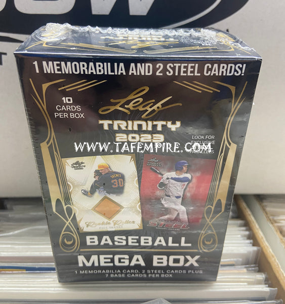 2023 Leaf Trinity Baseball Mega Box Factory Sealed