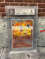 2002 Pokemon Legendary Collection Charizard REVERSE FOIL HOLO 3/110 - BGS 8