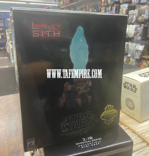 Sideshow Exclusive Star Wars Lords of The Sith Holographic Darth Sidious 1:6th