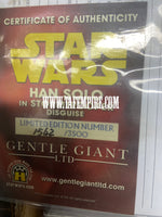 Star Wars 2004 Gentle Giant Han Solo Stormtrooper Disguise Mini Bust 1562/3500