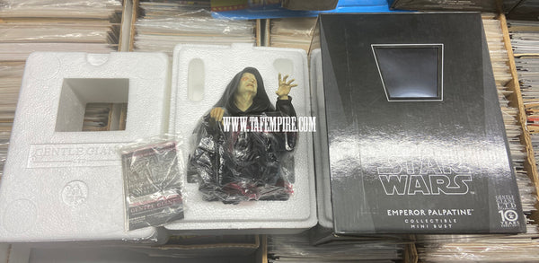 GENTLE GIANT STAR WARS MINI BUST EMPEROR PALPATINE 115/1200