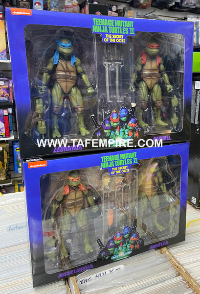 NECA TMNT Secret Of The Ooze 2 Pack - Leonardo Raphael Donatello Michelangelo