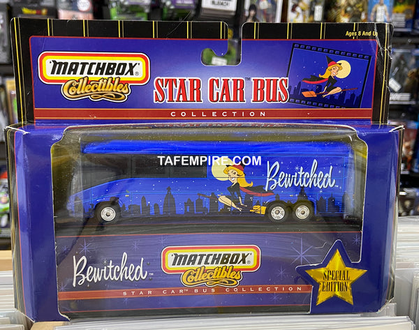 Bewitched Matchbox Collectibles Star Car Bus SEALED damaged corner