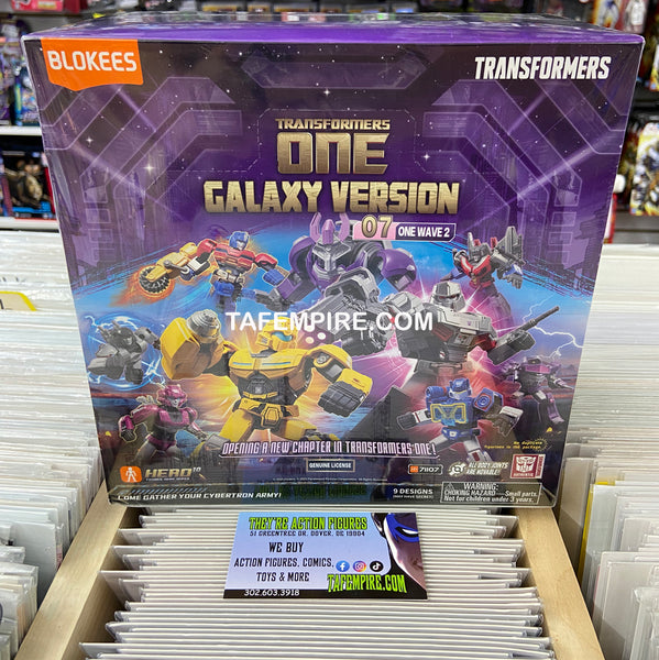 Transformers: One Blokees Galaxy Version 07 Series 2 Box of 9 Sealed US