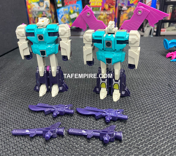 transformers g1 original vintage decepticon clones pounce wingspan complete