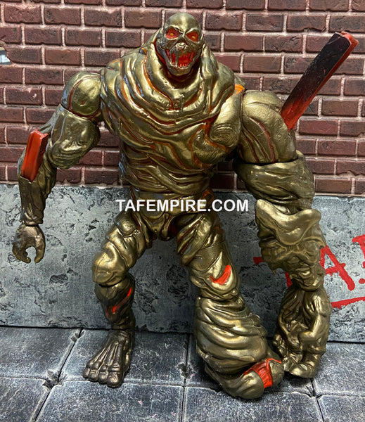 Marvel Legends Molten Man Action Figure BAF Complete Spider-Man Far From Home