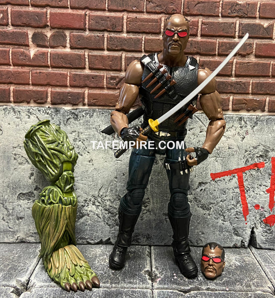 Marvel Legends: Netflix - Blade Action Figure (Man-Thing BAF Wave)