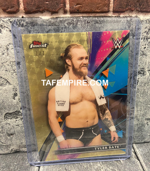 tyler bate 2021 Topps Finest WWE 1/1