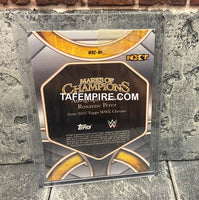 2025 Topps Chrome WWE Roxanne Perez Marks Of Champions Auto Blue 105/150 NXT
