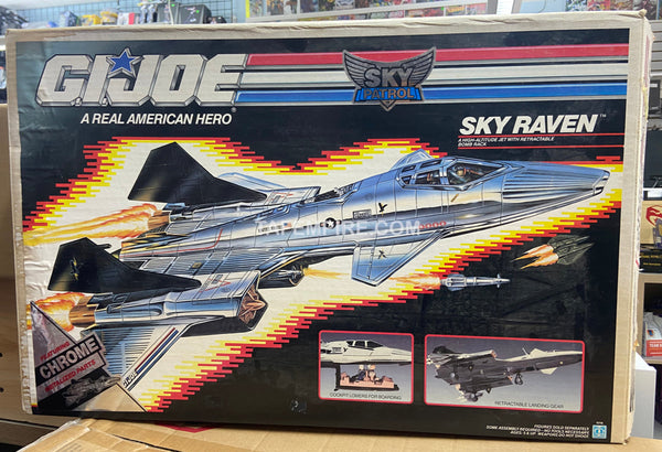 Vintage Original GI Joe Sky Patrol Sky Raven MIb Sealed content
