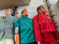 six million dollar man figure lot Oscar Goldman Maskatron