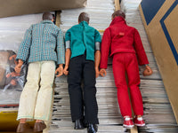 six million dollar man figure lot Oscar Goldman Maskatron