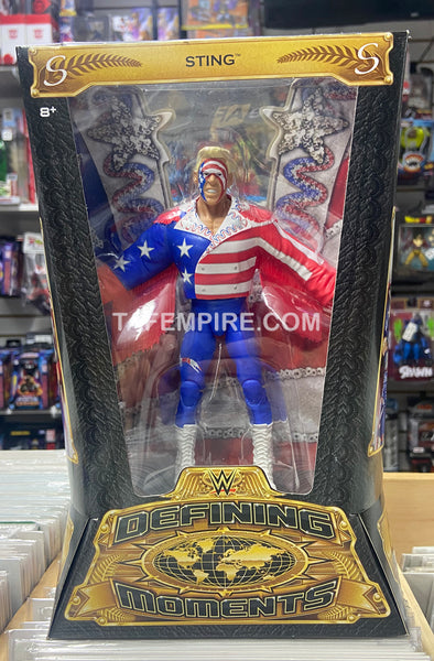 WWE DEFINING MOMENTS STING (1990 GREAT AMERICAN BASH) FIGURE