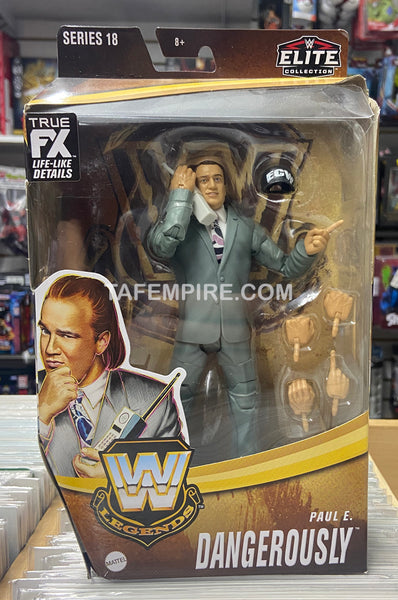 WWE Elite Legends Series 18 Paul E Dangerously Figure Paul Heyman