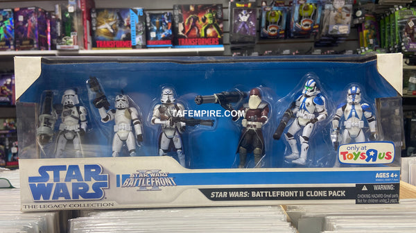 Star Wars Battlefront II 2 Clone Trooper Pack Legacy Collection TRU Exclusive