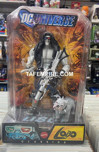 MATTEL DC Universe Classics Lobo Action Figure WITH DAWG SDCC 2008 EXCLUSIVE