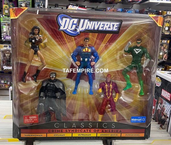 CRIME SYNDICATE OF AMERIKA DC Universe Classics Action Figure Set Of 5 Ultraman