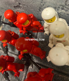 Vintage Lego minifigure lot of 18 + astronauts red black white yellow